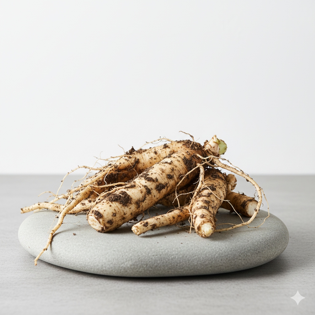 영양분이 풍부한 3년근 약도라지 원물